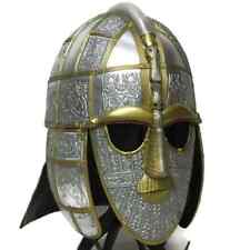 Halloween Viking Sutton hoo helmet 7th Century Anglo Saxon Pre Viking helmet picture