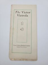 Antique 1906 The Victor Victrola Advertisement Pamphlet Phonograph Player Music picture