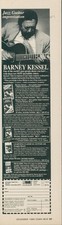 1989 Barney Kessel Jazz Guitar Improvisation Instructional Music Videos Ad DB1 picture