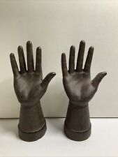 Pair Of Vintage Cast-iron Hand For Jewelry  8.5” Tall - Fast  picture