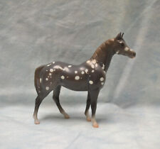 Breyer April Fools' Stablemate Cloud G1 Swaps Racehorse Mold in Dapple Grey #2 picture