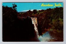 Hilo HI- Hawaii, Rainbow Falls, Antique, Vintage Souvenir Postcard picture