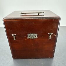 Whitall Tatum & Co. Wooden Box Stamped “Pat. Aug 15, 1885 W/ Serial # See Desc picture