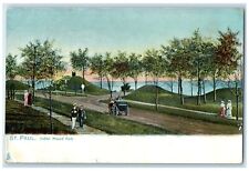 c1905 Lake Classic Car Road Indian Mound Park St Paul Minnesota Vintage Postcard picture