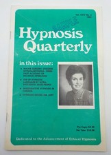 HYPNOSIS QUARTERLY Vol 16 No. 4 1981 picture