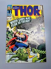 Thor #132 Stan Lee + Jack Kirby + Colletta 1966 Marvel Comics BEAUTY picture