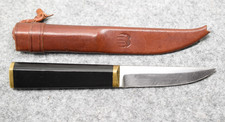 Vintage Tapio WIRKKALA Design HACKMAN Puukko Knife Sotrsakoski FINLAND 4" blade picture