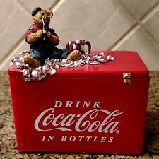 Boyds Bears Coca Cola - Kaylies Recipe Card Holder W/ Box (2005)  picture