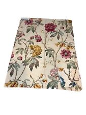 COWTAN & TOUT Vintage Floral Fabric remnants Peony Linen Cotton Sample England picture