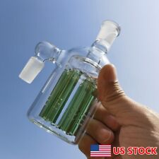 1x 14mm 90° Ash Catcher Shower Head 90 Degrees Glass Shisha Water Pipe Hookah US picture
