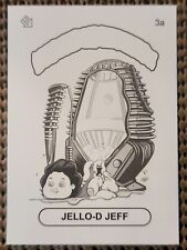 JELLO-D JEFF 2018 SSFC LUNCH BOX LEFTOVERS Gray Parallel Coloring Card SP (3a) picture
