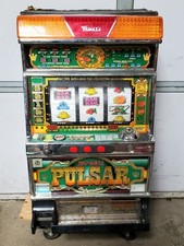 Yamasa King Pulsar PACHISLO 7778 SLOT MACHINE Japan - for repair parts upcycle picture