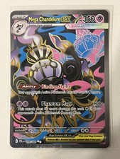Mega Chandelure EX 099/084 Pitch Black Full Art Holo Ultra Rare picture
