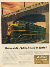 Alco DL-109 Locomotive New Haven Original Vintage Print Ad 1945 picture