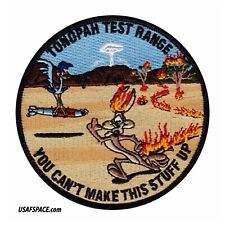 USAF TONOPAH TEST RANGE TTR -YOU CAN'T MAKE THIS STUFF UP-2023- B61-12 VEL PATCH picture