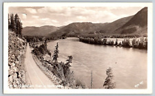 RPPC Postcard~ Clarksfork River In North Idaho~ 1944 Sandpoint, Idaho Cancel picture