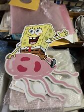 Check Pictures 1 29/18” Sponge Bob Wall Hanger Game Sign arcade game part Of63 picture