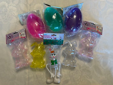 Assorted Plastic Bunnies and Eggs For Money/Candy picture
