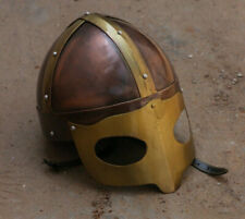 Vintage Steel Replica Medieval Fantasy Viking Helmet Reenactment Handmade Item picture