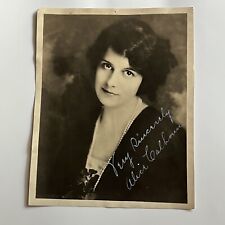 Antique B&W Press Photograph ID Alice Calhoun Silent Film Actress Autograph picture