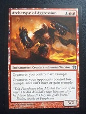 Mtg Archetype of aggression, Born of the Gods (near mint) D218 picture