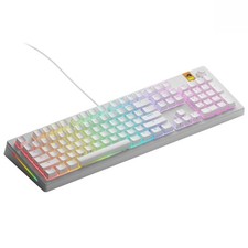 Glorious Gmmk 3 He 100% Prebuilt Wired White Us Layout Gaming Keyboard With Rap_ picture