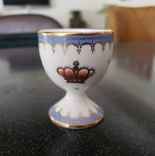 RARE THE ROYAL COLLECTION QUEEN VICTORIA EGG CUP ENGLISH FINE BONE CHINA ENGLAND picture