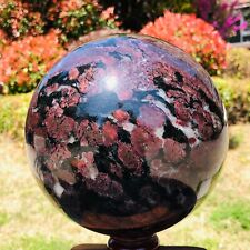 13.64LB Natural Beautiful Fireworks ball Quartz Crystal Sphere Healing 1034 picture