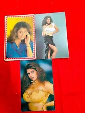 Nagma Rare Vintage Postcard Post Card India Bollywood 3pc picture