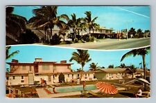 Naples FL-Florida, Thunderbird Motel, Advertising, c1973Postcard picture