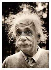 ALBERT EINSTEIN GERMAN SCIENTIST WW2 THEORY OF RELATIVITY 5X7 PHOTO picture