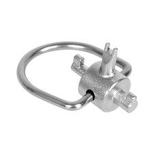 Locking Cap Key for Refrigerant Safety Caps - HVAC Tool Set with 3 Bits picture