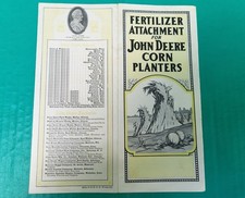 Fertilizer Attachment for John Deere Corn Planters Brochure 1921 Antique picture