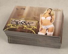 2013 Benchwarmer Hobby Complete Set of 45 Cards Autograph Lingerie Bench Warmer picture