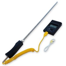 Digital Thermometer High Temperature Meter Digital Thermocouple K Type 2000°F picture