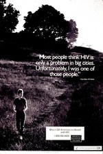 HIV Awareness Poster - Late 20th Century 🧑⚕️ - 24x36” - Premium Matte Paper picture