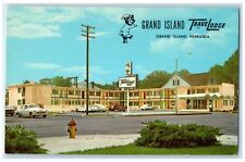 c1960's Grand Island Travel Lodge Roadside Grand Island Nebraska NE Postcard picture