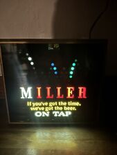 Vtg Miller High Life Beer Bouncing Ball Motion Light Sign If You Got The Time picture