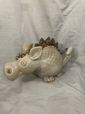 Handmade Ceramic Stegosaurus picture