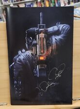 THE EXILED #1 SIGNED BY WESLEY SNIPES (WHATNOT) BOSSLOGIC 1:1000 VARIANT picture