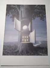 1988 Postcard Print Rene Magritte The Voice Of Blood 6 x 4