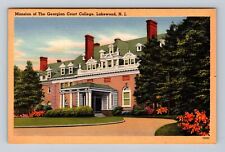 Lakewood NJ-New Jersey, Mansion of Georgian Court College Vintage Postcard picture