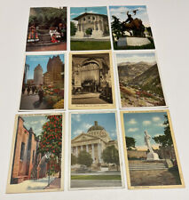 RARE Lot of 9 Postcards CALIFORNIA  VINTAGE CA Travel Post Card 1930s-1950s Era picture