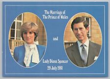 Famous People~1981 Marriage~Prince Of Wales To Lady Diana Spencer~Continental PC picture