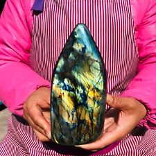 3.56LB Natural Gorgeous Labradorite QuartzCrystal Stone Specimen Healing 547 picture