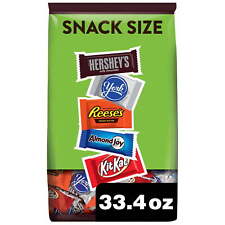 Hershey Assorted Chocolate Flavored Snack Size Candy, Party Pack 33.43 oz picture