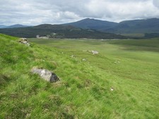 Photo 6x4 View from low on the east ridge of Meall Cos Charnan above Glen c2017 picture