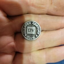 Vintage LTV Quarter Century Club Lapel Pin Anniversary Metal Collectible picture