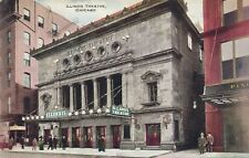 CHICAGO IL - Illinois Theatre Postcard picture