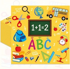 50 Pcs Back to School Paper Napkins for Kindergarten Classroom Teachers picture
